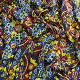 Imperial Navy Multicolour Sequin Net