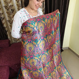Royal Emerald Brocade Jacquard Fabric